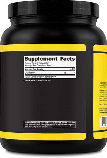 Primaforce LGlutamine Powder 1000 Gram 1 KG Dietary Supplement