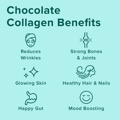 Further Food Chocolate Collagen Peptides Powder GrassFed PastureRaised Hydrolyzed Type 1 3 Protein Gut Health Joint Hair Skin Nails Paleo Keto Sugar 28 Servings