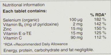 Pharma Nord Bio Selenium and Zinc 30 Tablets