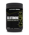 Nutrabio Pure L-Glutamine Powder 100 Servings L-Glutamine Supplement Amino Acid Pure Grade Glutamina Absolutely No Additives Fillers Or Excipients Muscle Recovery Supplement - (500 Grams)