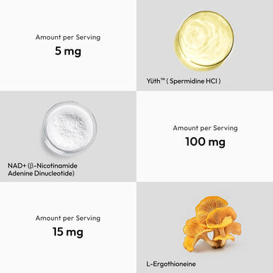 Bigvita Youth+ Nad+, Anti-Aging, Beauty From Within, Energy, Skin & Hair, Cognitive Health, Ready To Drink Supplement