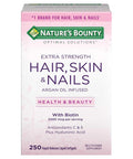 Nature's Bounty Hair Skin And Nails 250 Softgels (2 Pack)