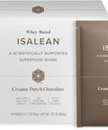 Isagenix IsaLean Shake - Nutrient-Dense Protein Powder for Ready-to-Drink Shake - Creamy Dutch Chocolate 14 Packets