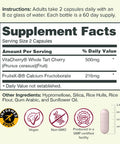 Sur Joint Support Fruitex-B Tart Cherry Capsules - Vegan Fast-Acting Relief For Better Joint Comfort And Mobility - Whole Tart Cherry And Calcium Fructoborate, Muscle Recovery (120 Capsules)