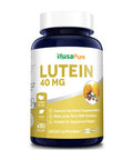 NusaPure Lutein 40mg 180 Veggie Capsules (Non-GMO & )