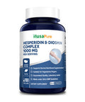 Diosmin - Hesperidin 1000mg 180 Veggie Caps (Vegan, Non-GMO, Gluten-Free)