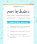 Pure Formula Hyaluronic Acid Vitamin E Facial Moisturizer Anti Aging Wrinkle Fine Lines Cream for Face and Eyes Hydrating Korean Made Facial Moisturizer Cream with Hyaluronic Acid Vitamin E