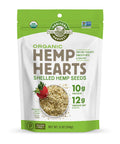 Manitoba Harvest Organic Hemp Hearts, Shelled Hemp Seeds - 7oz - 10g Plant Protein & 12g Omega 3 & 6 per 30g serving - Easy-to-Digest seeds with 9 Essential Amino Acids - Gluten Free, Vegan, Non-GMO
