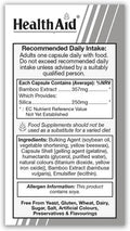 HealthAid Silica 250mg Capsules Pack of 30
