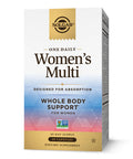 Solgar One Daily Women'S Multi Whole Body Support Highly Absorbable Delayed Release Vitamin For Women Supplement For Immune Heart Energy Stress Hair Skin Nails & Reproductive Health 60 Servings