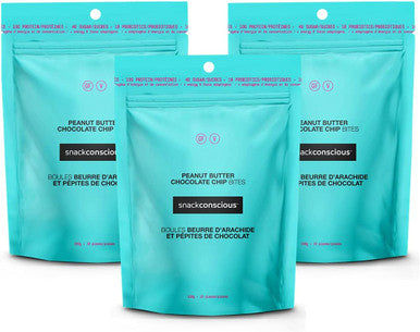 SNACK CONSCIOUS Peanut Butter Chocolate Chip Bites 150g