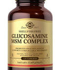Solgar Glucosamine Msm Complex 120 Tablets - Promotes Healthy Joints - Supports Range Of Motion & Flexibility - Supports Collagen - Shellfish-Free - Gluten Free Dairy Free Kosher - 40 Servings