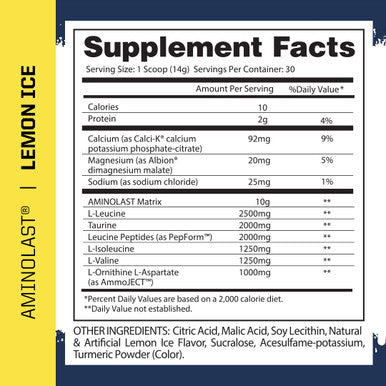 Gaspari Nutrition Amino Last