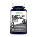 NusaPure Activated Charcoal 840 mg- 200 Veggie Capsules (Vegan, Non-GMO & Gluten-Free)