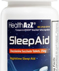 HealthA2Z Nighttime Sleep Aid Doxylamine Succinate 25mg 40 Counts