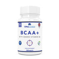 OPALFITNESS BCAA Tablets Branched Chain Amino Acids by Opal Fitness Nutrition Vegan BCAA+ with Vitamin B6 to Aid Absorption - UK Produced and GMP Certified - Suitable for Men and Women 120 Tablets