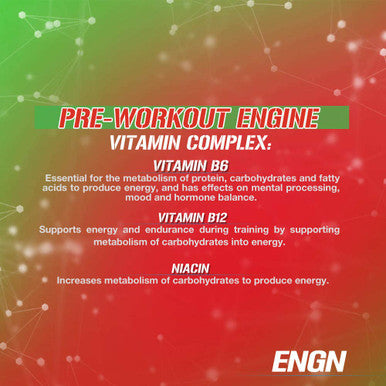 EVL Intense Pre Workout with Creatine - Pre Workout Powder Drink for Lasting Energy Focus and Recovery - ENGN Energizing Pre Workout for Men with Beta Alanine and L Theanine - Cherry Limeade