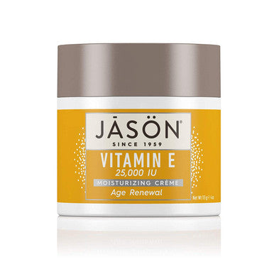 Jason Moisturizing Creme, Vitamin E 25,000 Age Renewal, 4 Oz