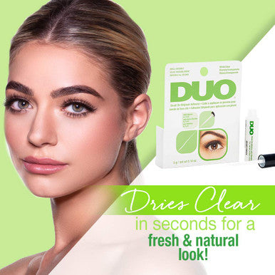 DUO BrushOn Lash Adhesive with Vitamins A C E Clear 0.18 oz 1Pack