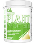 Evlution Nutrition Stacked Plant Protein Powder, Vegan, Non-GMO, Gluten-Free, Probiotics, BCAAs, Fiber, Complete Plant-Based Protein Complex, 1.5 LB ( Vanilla)
