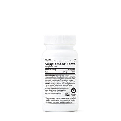 Gnc Niacin 500Mg 100 Tablets Supports Blood Vessel Health