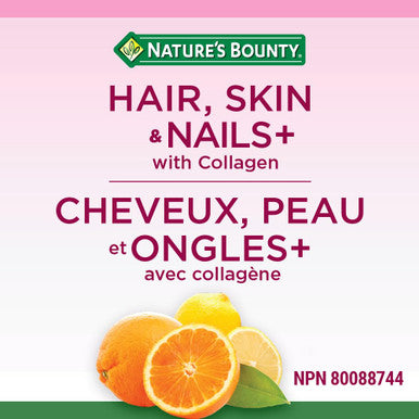 Nature's Bounty Hair Skin & Nails W/Collagen 165 Gummy