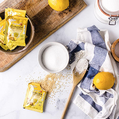 Prince Of Peace Instant Ginger Honey Crystals 30 Sachets Instant Hot Or Cold Beverage Easy To Brew Ginger And Honey Crystals