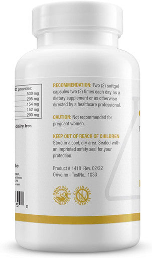 Biotics Research Optimal EFAs Proprietary Blend of Fish Flaxseed and Blackcurrant Seed Oils. Balance of Omega3 6 and 9 Fatty Acids. Supports Immune
