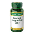 Nature's Bounty Calcium Magnesium & Zinc Caplets Immune & Supporting Bone Health 100 Count