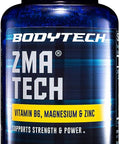 BODYTECH ZMAPremium Zinc Magnesium and Vitamin B6 Supplement to Support Enhanced Muscle Recovery Improved Sleep Quality and Optimal Immune Health Boosts Muscle Strength (180 Capsules)