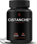 Humanx Cistanche+ 550Mg (Cistanche Tubulosa Extract Powder For Men) Usa Made - Easy To Swallow Capsules - Powerful Supplement To Support Athletic Performance Strength And Vitality