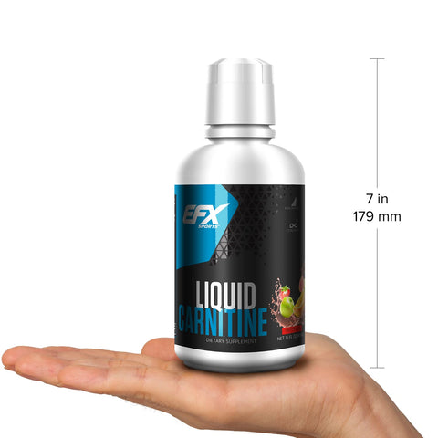 Efx Sports L-Carnitine Liquid 1500Mg Improve Performance And Strength Vitamin B5 (31 Servings Fruit Punch)