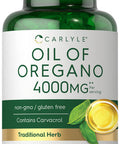 Carlyle Oregano Oil Extract Max Potency 150 Softgel Capsules Non-Gmo And Gluten Free Formula Contains Carvacrol
