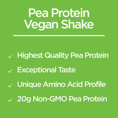Vegansmart Plant Based Pea Protein Powder by Naturade Vanilla 15 Servings