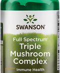 Swanson Full Spectrum Triple Mushroom Complex 60 Capsules