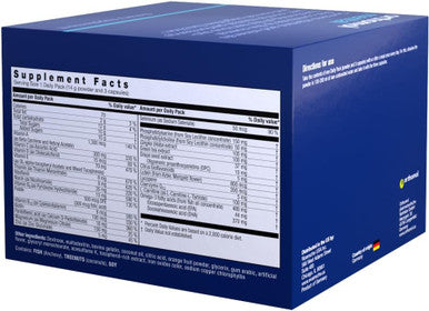 Orthomol Vision & Mental Eye Health and Cognitive Support Supplements 30-Day Supply