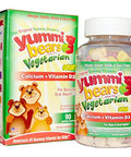Hero Nutritional Yummi Bears Organics Calcium+ Vitamin D3 90's Gummies