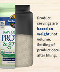 Garden of Life Raw Organic Protein & Greens - Vanilla - Vegan Protein Powder For Women And Men Plant Protein Pea Protein Greens & Probiotics - Dairy Free Gluten Free Low Carb Shake 20 Servings