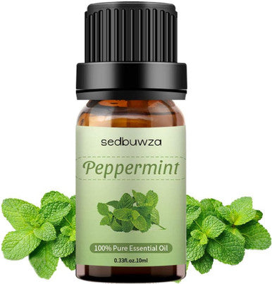 Peppermint + Eucalyptus Essential Oils For Aromatherapy 100% Pure Premium Eucalyptus Massage Oils Massage Skin - 2*10ML Essential Oil