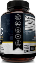 Nutriflair Zinc Picolinate 50Mg, 120 Capsules - Maximum Absorption Zinc Supplement Pills - Immune System Booster, Immunity Defense, Powerful Non-Gmo Antioxidant - Compare To Gluconate, Citrate, Oxide