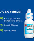 Rite Aid Tears, Polyethylene Glycol Lubricant Eye Drops - 1 oz | Eye Lubricant Drops for Dry Eyes | Dry Eye Formula | Eye Care for Age-Related Dry Eyes | Replenishes Tears & Refreshes Eyes