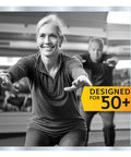 Curad Performance Series Back Support Designed for Active Seniors 50+ Large Easy to Grip Tabs & Loops for Easier Application Helps with Moderate to Lower Back Pain