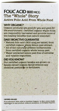 FUTUREBIOTICS CERTORGNCFOLICACIDLEMON120VT 120 VEGITABS
