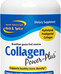 North American Herb Spice Collagen PowerPlus 90 Capsules Collagen Supplement Joint Muscle Support Healthy Hair Skin Nails Bromelain Papain Vitamin C NonGMO 30 Servings