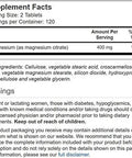 Vitacost Magnesium Citrate - 400 Mg - 240 Tablets
