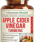 Organic Apple Cider Vinegar Capsules Ã¢â‚¬â€œ Turmeric and Apple Cider Vinegar, Ginger Root + Bioperine for Max Absorption Ã¢â‚¬â€œ Aids Metabolism, Energy & Inflammation Balance Ã¢â‚¬â€œ Tumeric ACV Capsules - 60 Count