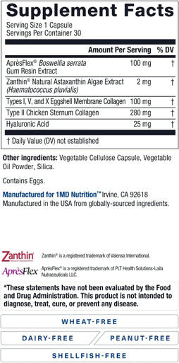 1MD Nutrition MoveMD CurcuminMD Plus Bundle Doctor Formulated with Collagen Turmeric Curcumin and Boswellia Serrata Joint Health Supplement