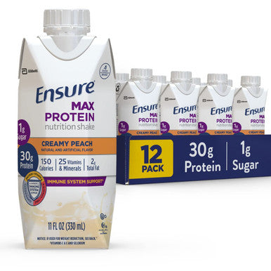 Ensure Max Protein Nutrition Shakes Variety Pack With 30G Of Protein 1G Of Sugar & Max Protein Nutrition Shake Liquid With 30G Of Protein 1G Of Sugar High Protein Shake