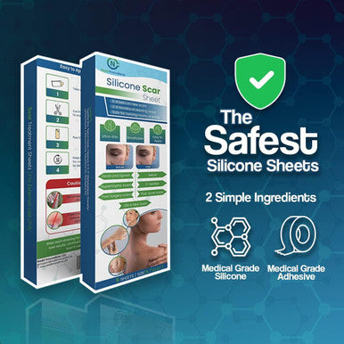 Medical Grade Silicone Scar Sheets Scar Tape Strips 5.7 X 1.57 Healing Keloid Scars, C-Section, Surgical Scar Treatment, Tummy Tuck Pack Of 6 (Strong Adhesive) By Nedd Innovations