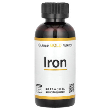 California Gold Nutrition Iron, 4 Fl Oz (118 Ml)